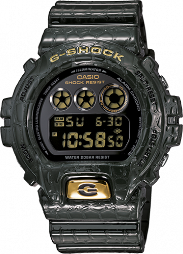 Casio DW-6900CR-3 Green Crocodile DW-6900CR-3