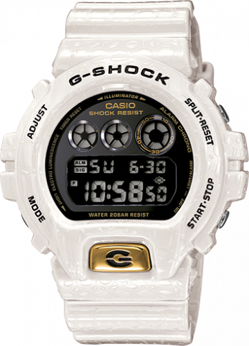 Casio DW-6900CR-7 White Crocodile DW-6900CR-7