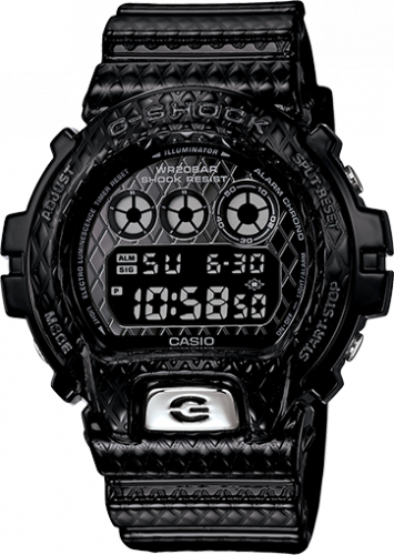 Casio DW-6900DS-1 Black Diamond Pattern DW-6900DS-1