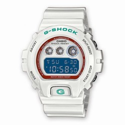 Casio DW-6900SN-7 White Red DW-6900SN-7ER