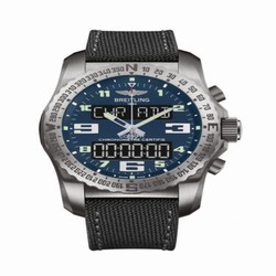Breitling Cockpit B50 Titanium / Blue / Military / Pin EB501019/C904/100W/A20BASA.1