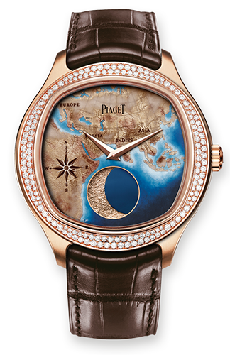 Piaget Emperador Coussin Moonphase Mythical Journey Diamond G0A40561