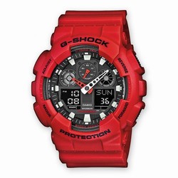 Casio GA-100B-4A Red GA-100B-4A