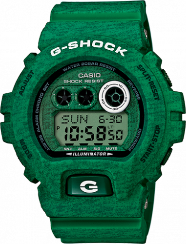 Casio GD-X6900HT-3 Heathered Green GD-X6900HT-3