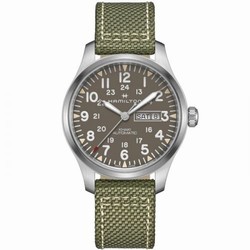 Hamilton Khaki Field Day Date Auto Stainless Steel / Grey H70535081