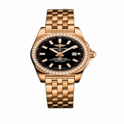 Breitling Galactic 29 Rose Gold / Diamond / Trophy Black / Bracelet H7234853.BF32.791H