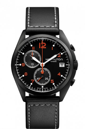 Hamilton Khaki Pilot Pioneer Chrono Quartz Volcano H76582733