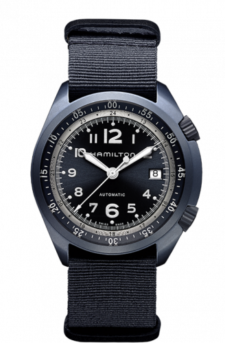 Hamilton Khaki Pilot Pioneer Alu Blue Auto H80495845
