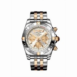 Breitling Chronomat 44 Two Tone Minor / Cream IB011012.G687