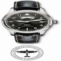 IWC Pilot's Watch Spitfire UTC Platinum / Black / Tim Mercer IW3251-09/1