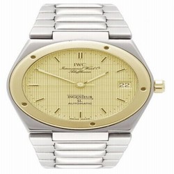 IWC Ingenieur SL Automatic Stainless Steel / Yellow Gold / Champagne / Bracelet IW3505-09