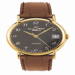IWC Portofino Automatic Yellow Gold / Black - Breguet / Strap IW3513-09