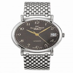 IWC Portofino Automatic Stainless Steel / Black - Breguet / Bracelet IW3513-16