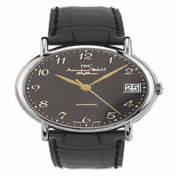 IWC Portofino Automatic Stainless Steel / Black - Breguet / Strap IW3513-21