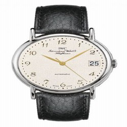 IWC Portofino Automatic Stainless Steel / Silver - Breguet / Strap IW3513-23