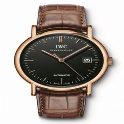 IWC Portofino Automatic / Rose Gold / Black / Strap IW3533-20