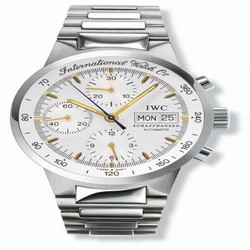 IWC GST Chronograph Automatic Stainless Steel / Silver / English IW3707-13