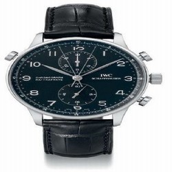 IWC Portuguese Chrono-Rattrapante White Gold / Black IW3712-08