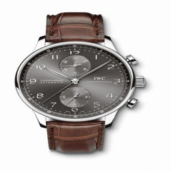 IWC Portuguese Chrono-Automatic White Gold / Ardoise IW3714-31