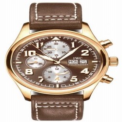 IWC Pilot's Watch Chronograph Antoine de Saint Exupery Rose Gold IW3717-11