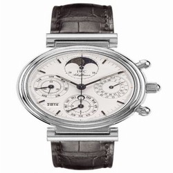 IWC Da Vinci Perpetual White Gold / White / Italian IW3750-07