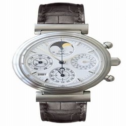 IWC Da Vinci Perpetual Stainless Steel / White / French IW3750-14