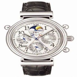 IWC Da Vinci Perpetual Rattrapante Platinum / Silver / French IW3754-12