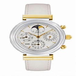 IWC Da Vinci Perpetual White Ceramic / Yellow Gold / White / English IW3755-07