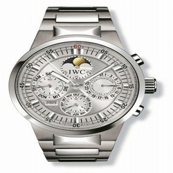 IWC GST Perpetual Calendar Stainless Steel / Silver / Italian IW3756-22