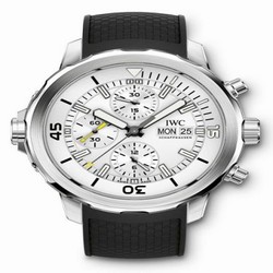IWC Aquatimer Chronograph Stainless Steel / Silver / Rubber IW3768-01