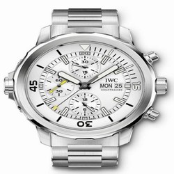 IWC Aquatimer Chronograph Stainless Steel / Silver / Bracelet IW3768-02