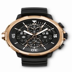 IWC Aquatimer Perpetual Calendar Digital Date-Month Titanium / Red Gold / Black IW3794-01