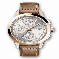 IWC Ingenieur Chronograph Custom Red Gold / Silver-Gold / Calf IW3808-CT
