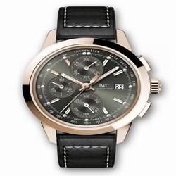 IWC Ingenieur Chronograph Custom Red Gold / Green-Gold / Calf IW3808-CX