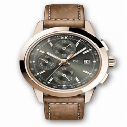 IWC Ingenieur Chronograph Custom Red Gold / Green-Gold / Calf IW3808-CZ