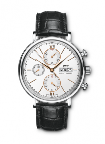 IWC Portofino Chronograph Stainless Steel / Silver IW3910-22