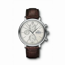 IWC Portofino Chronograph Stainless Steel / Silver IW3910-07