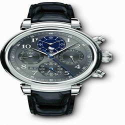 IWC Da Vinci Perpetual 3921 Stainless Steel / Slate IW3921-03