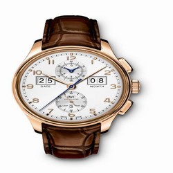 IWC Portugieser Perpetual Calendar Digital Date-Month Edition "75th Anniversary" Red Gold / Silver IW3972-03