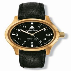 IWC Lady Pilot's Watch Mark XII Yellow Gold / Black / Strap IW4421-03