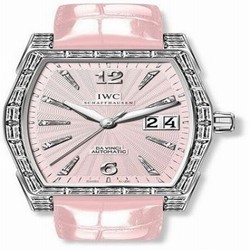 IWC Da Vinci Automatic Midsize White Gold / Baguette / Silver IW4523-30