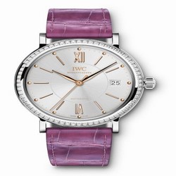 IWC Portofino Automatic 37 Stainless Steel / Diamond / Silver IW4581-12