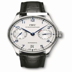 IWC Portuguese Automatic Stainless Steel / Silver IW5001-08