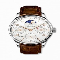 IWC Portugieser Perpetual Calendar Single Moon Stainless Steel / Boutique Shanghai IW5033-07