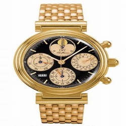 IWC Da Vinci Perpetual Red Gold / Black / French / Bracelet IW9252-12