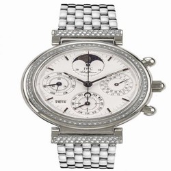 IWC Da Vinci Perpetual White Gold / Diamond / White / German IW9253-09