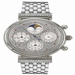 IWC Da Vinci Perpetual White Gold / Diamond / Paved / French IW9253-16