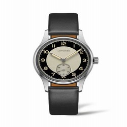 Longines Heritage 38.5 Small Seconds Tuxedo / Bull's Eye L2.330.4.93.0