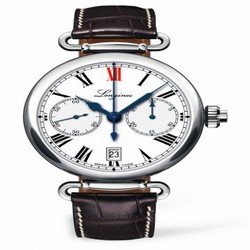 Longines Mono Pusher Chronograph 180th Anniversary Watch Roman L2.776.4.21.3