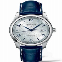 Longines Master Collection 40 Date Stainless Steel / Bucherer Blue L2.793.4.99.2